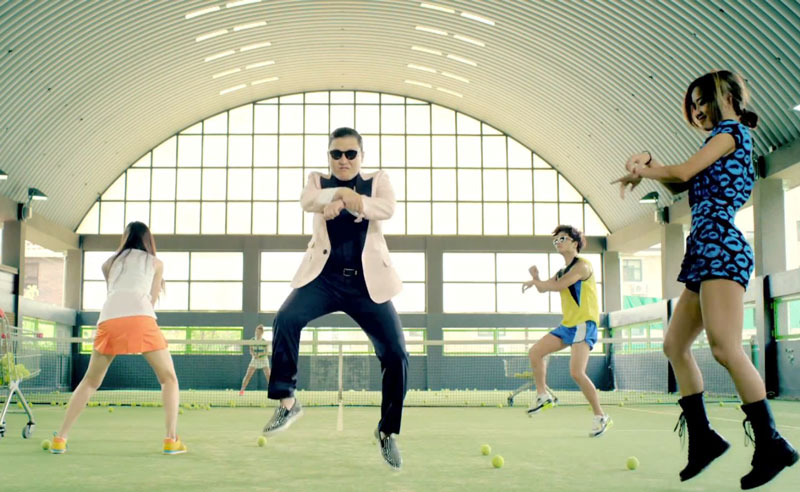 3. Gangnam Style (PSY). Lượt xem: 2.929.600.702.