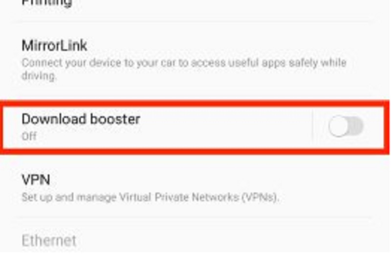 Hướng dẫn kích hoạt tính năng Download Booster trên Galaxy S8