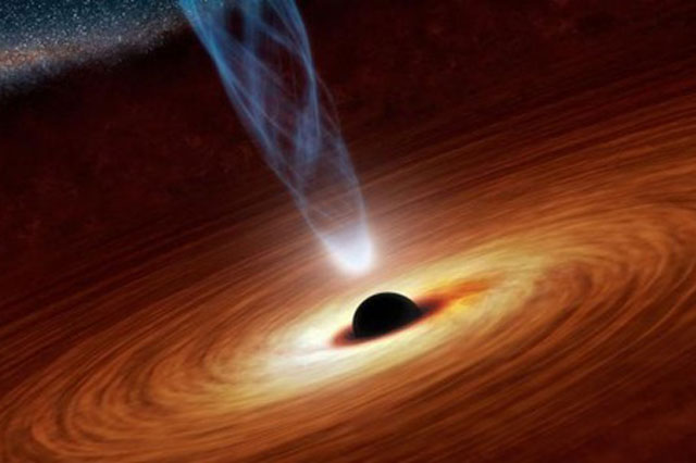 Dải Ngân hà có thể chứa tới 100 triệu hố đen. Ảnh: NASA.