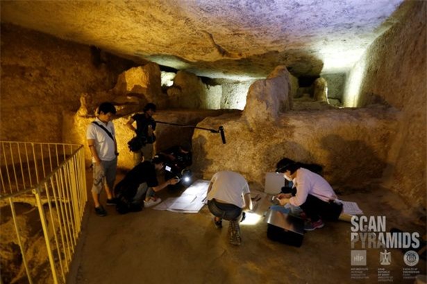 Phát hiện 2 hầm bí ẩn trong kim tự tháp Ai Cập - 3