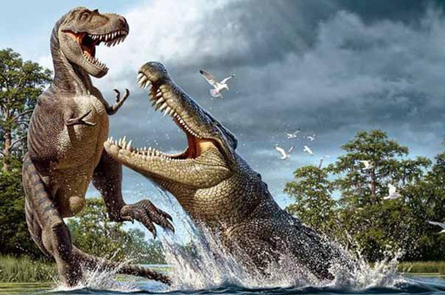 Các nhà khoa học Anh cho biết tìm thấy mắt xích giữa khủng long ăn cỏ và ăn thịt.