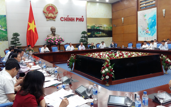 Phó Thủ tướng thường trực Trương Hoà Bình chủ trì phiên họp ban chỉ đạo khắc phục sự cố môi trường các tỉnh miền Trung.