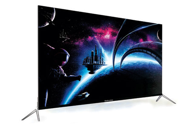 Mẫu Smart TV 4K sử dụng công nghệ Quantum Dot sở hữu màn hình phẳng 65 inch của Viettronics Thủ Đức.