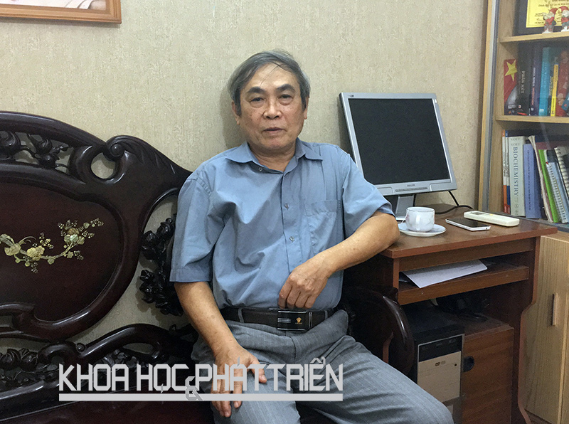 Phó Giáo sư - tiến sỹ Phạm Văn Nho. Ảnh: Vũ Ngọc