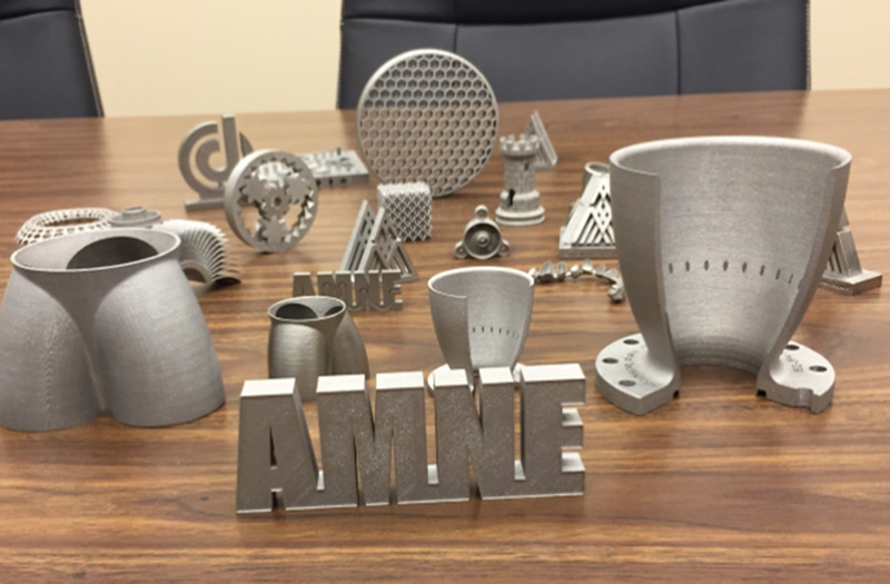 Một số sản phẩm in 3D từ vật liệu kim loại. Ảnh: 3DHubs