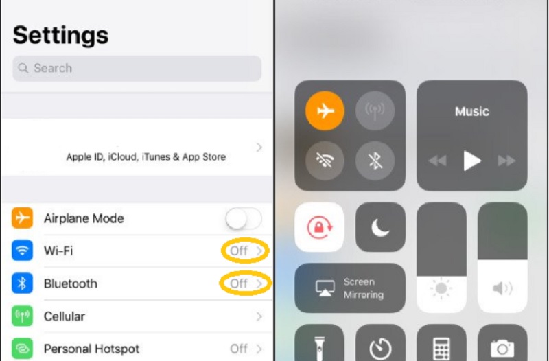 Cách khắc phục tình trạng Control Center iOS 11 không thực sự vô hiệu hóa Wi-Fi hoặc Bluetooth