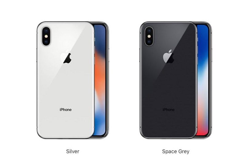 iPhone X đem đến cho khác hàng 2 tuỳ chọn màu sắc là bạc và xám không gian. Phablet này sẽ lên kệ vào ngày 3/11 với giá khởi điểm 999 USD (tương đương 22,67 triệu đồng).