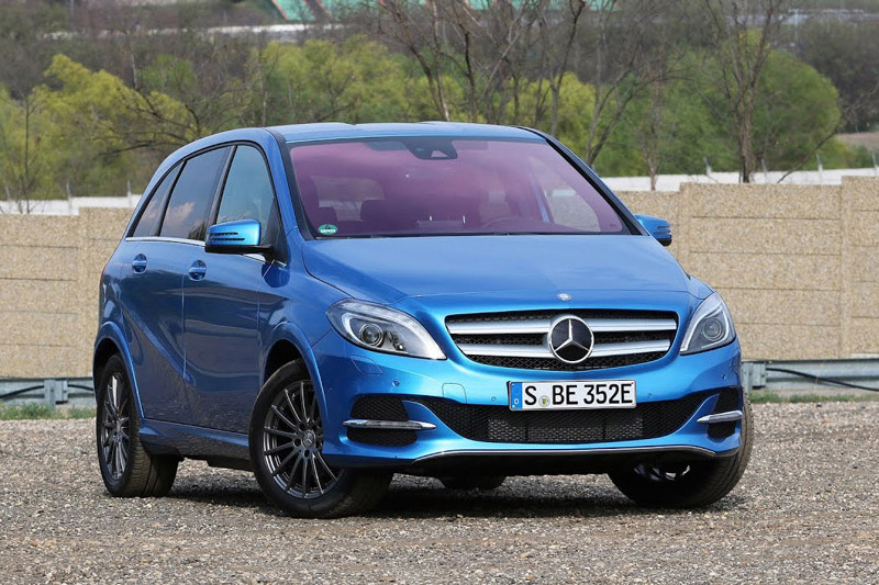 5. Mercedes-Benz B250e 2017 (thời gian tăng tốc từ 0-100 km/h: 7,9 giây).