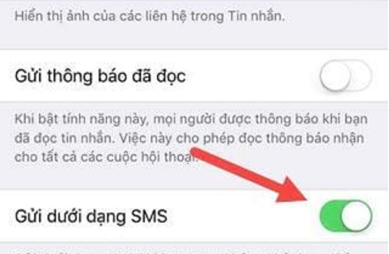 Cách khắc phục tình trạng iPhone không gửi được tin nhắn SMS
