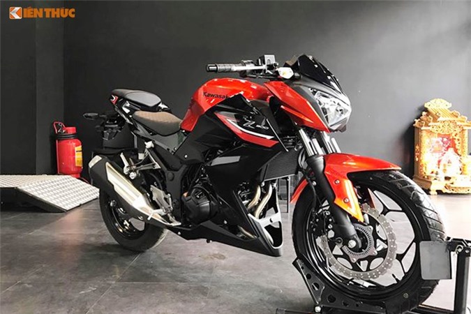 Moto Kawasaki Z300 ABS moi gia 139 trieu tai Viet Nam-Hinh-10
