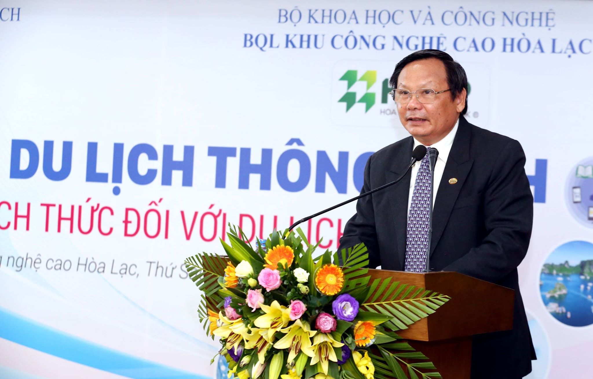 Nguyễn Văn Tuấn, Tổng cục trưởng Tổng cục Du lịch phát biểu tại hội thảo.