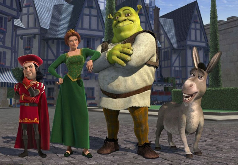 6. Shrek. Phim hoạt hình 3D do hãng DreamWorks Animation phát hành năm 2001, dựa trên một phần truyện tranh cổ tích tên Shrek! năm 1990 của William Steig. Phim do Andrew Adamson và Vicky Jenson chỉ đạo diễn xuất, phần đồ họa do DreamWorks Animation SKG xây dựng. Shrek là phim đầu tiên đoạt Giải Oscar cho phim hoạt hình hay nhất, hạng mục giải thưởng mới được đưa ra năm 2001. Bản DVD và VHS của phim được phát hành ngày 7/11/2001.