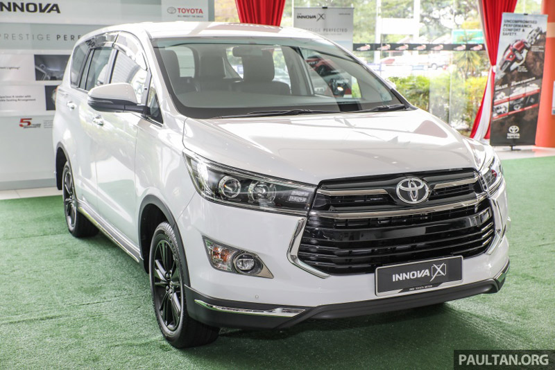 Giá bán của Toyota Innova 2.0X 2017 tại Malaysia là 132.800 Ringgit (tương đương 714,80 triệu đồng).