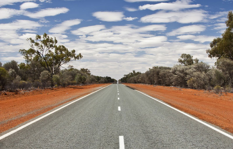 2. Quốc lộ 1 (Australia). Tổng chiều dài: 14.500 km.