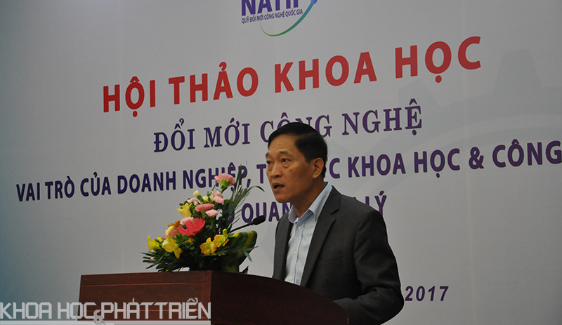 Thứ trưởng Trần Văn Tùng phát biểu tại hội thảo