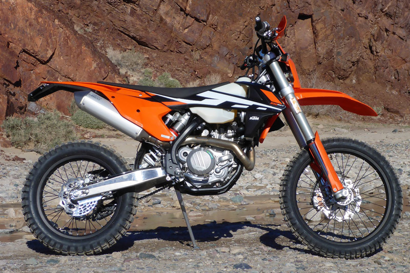 9. KTM 500 EXC 2017.