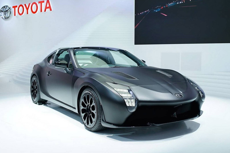 Thiết kế của Toyota GR HV Sports Concept lấy cảm hứng từ mẫu Toyota 86 và Supra.