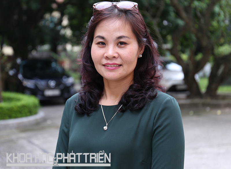 Bà Nguyễn Thị Hương Thơm - Trưởng phòng Bảo quản, Bảo tàng Lịch sử Quốc gia. Ảnh: Loan Lê