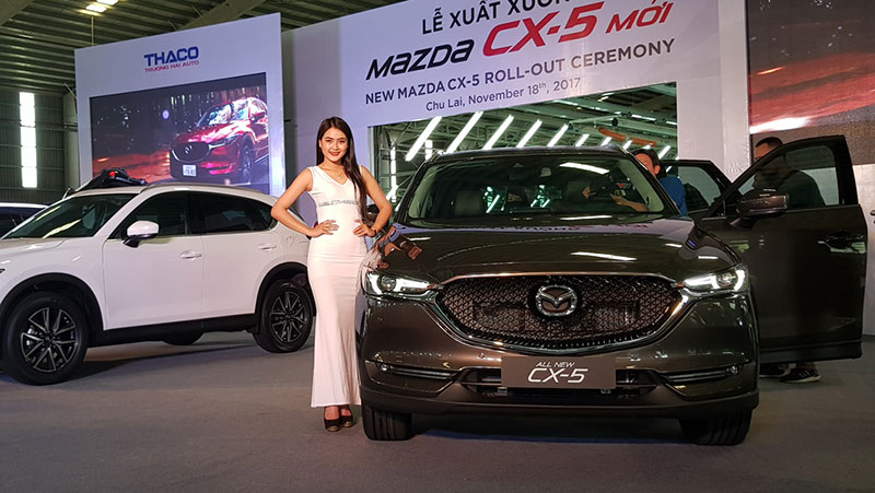 Thaco tung mẫu xe Madza CX5 mới.