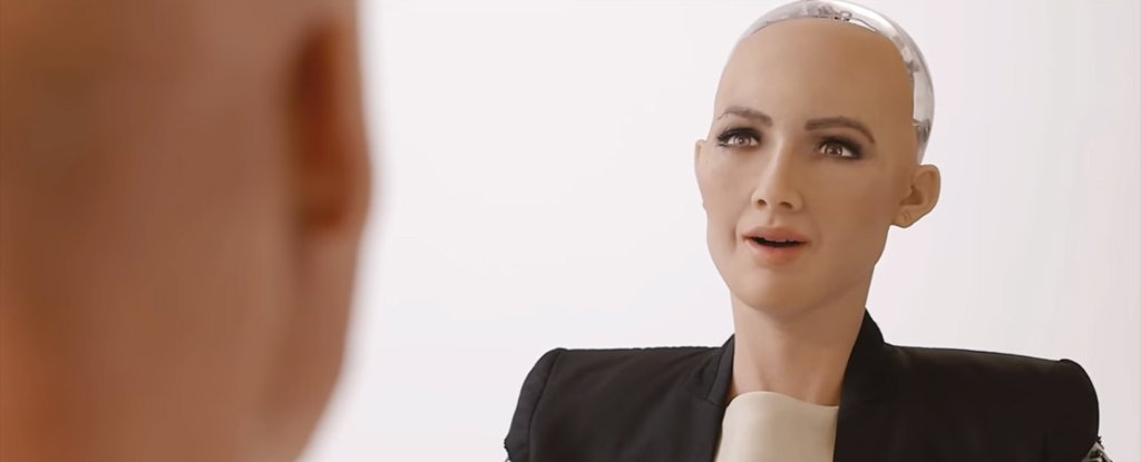 Sophia, robot công dân đầu tiên trên thế giới của Ả Rập Saudi. Ảnh Hanson Robotics