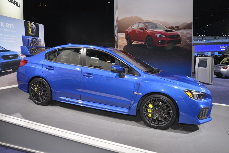 10. Subaru WRX STI 2018.