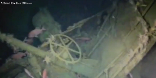 Australia tìm thấy xác tàu ngầm mất tích sau hơn 100 năm. Ảnh: AP.