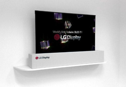LG công bố TV có thể cuộn như giấy