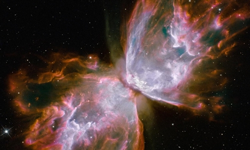 Các tia vũ trụ được tạo ra từ một vụ nổ siêu tân tinh khổng lồ. Ảnh: NASA.