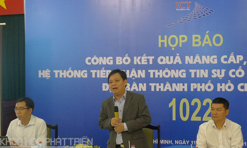 Ông Lê Quốc Cường - Phó Giám đốc Sở Thông tin và truyền thông TPHCM