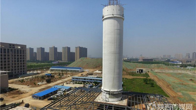   Tháp lọc khí ở Tây An, Thiểm Tây, Trung Quốc. Ảnh: SCMP.