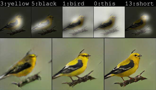 Hệ thống AI của Microsoft có thể giúp vẽ ra bức hình một con chim theo mô tả của bạn.