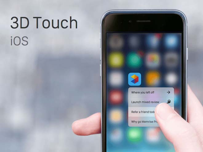 Tính năng 3D Touch rất có thể sẽ biến mất trên iPhone 9