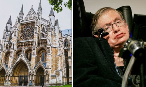 Tro cốt của Hawking sẽ được chôn cất tại tu viện Westminster. Ảnh: Getty.