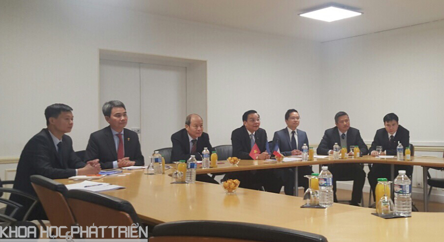 Đoàn lãnh đạo Bộ Khoa học và Công nghệ Việt Nam tham dự hội đàm