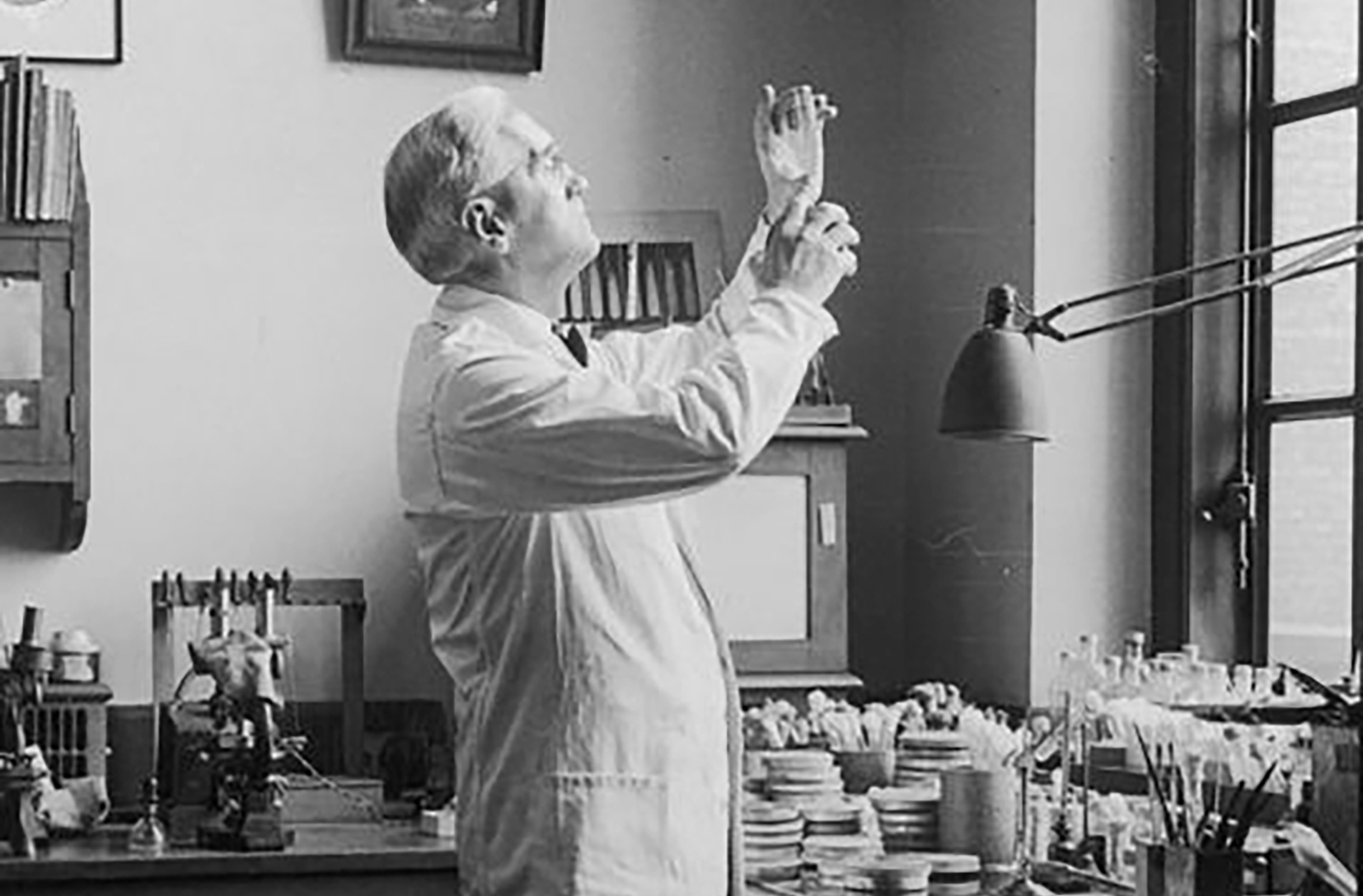 Alexander Fleming khám phá ra Penicillium là một trong những ví dụ minh họa về phát minh ngẫu nhiên nổi tiếng nhất. Nguồn: nature.com