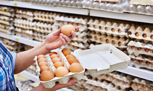 Hơn 200 triệu quả trứng bị thu hồi tại Mỹ do nghi nhiễm khuẩn. Ảnh: Shutterstock.