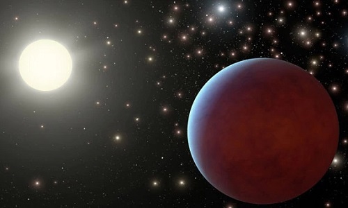 WASP-104b là một trong những hành tinh tối nhất từng được phát hiện. Ảnh minh họa: NASA