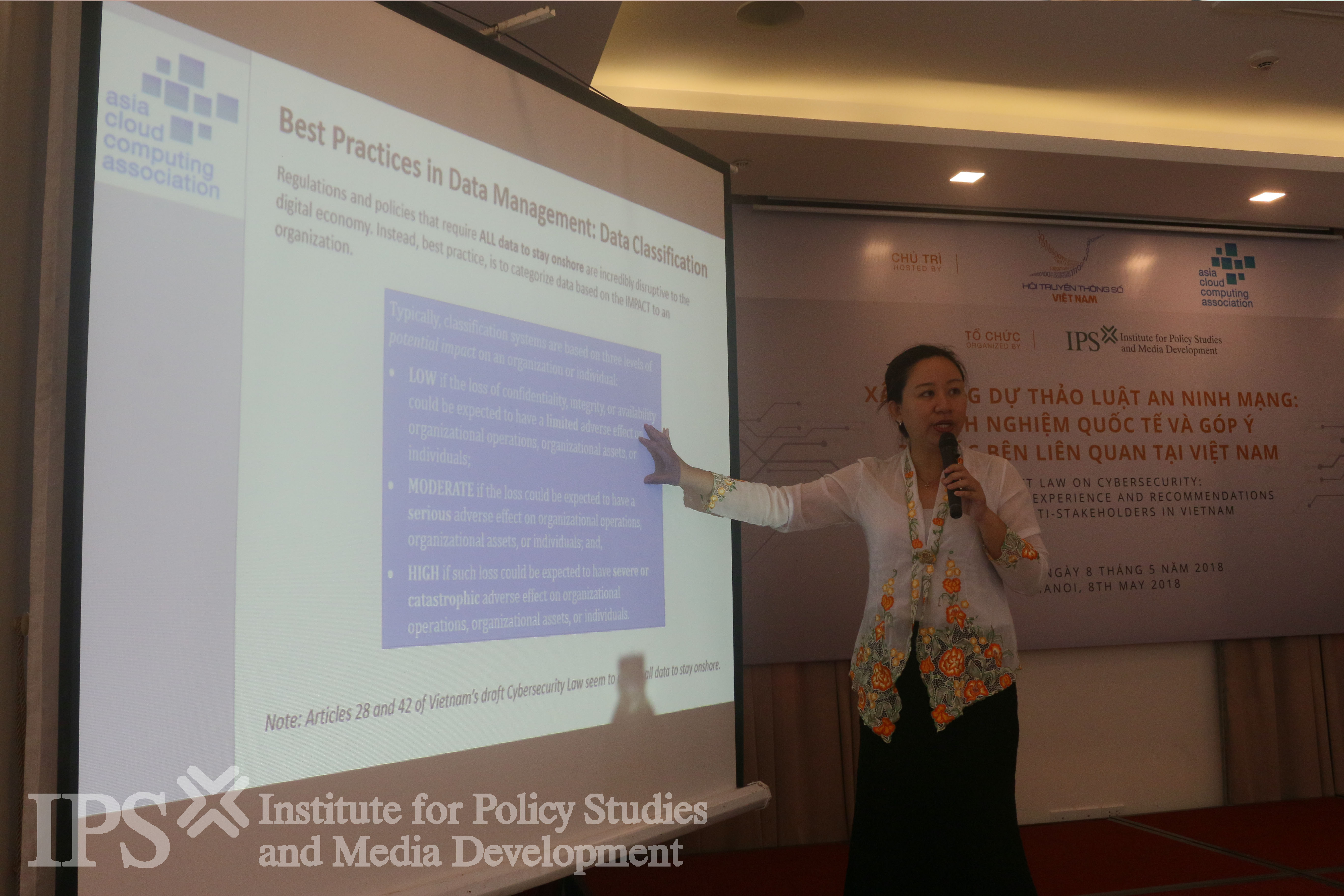 Bà Lim May-Ann, Giám đốc Hiệp hội Điện toán đám mây Châu Á. Ảnh: IPS Bà Lim May-Ann, Giám đốc Hiệp hội Điện toán đám mây Châu Á. Ảnh: IPS