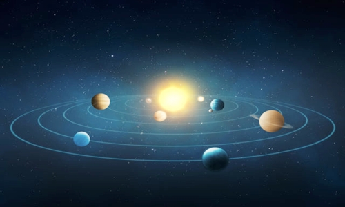 Sao Mộc và sao Kim làm biến dạng quỹ đạo của Trái Đất. Ảnh: Irishnews.