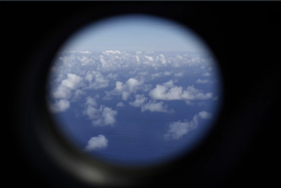 Một chiếc máy bay tuần thám P-3K2 Orion của Không lực New Zealand tìm kiếm dấu vết của MH370 trên khu vực phía Nam Ấn Độ Dương. Ảnh: Jason Reed-Pool/Getty Images 