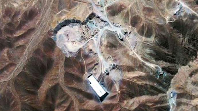 Cơ sở hạt nhân dưới lòng đất tại núi Fordow, miền bắc Iran. Nguồn: RT.com
