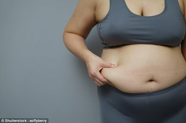 Những người sở hữu vòng eo lớn với lớp mỡ bụng quá mức có nồng độ vitamin D thấp hơn - Ảnh: Shutterstosk