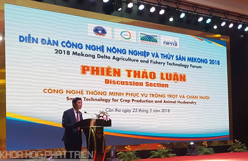 Thứ trưởng Trần Văn Tùng phát biểu tại Hội thảo