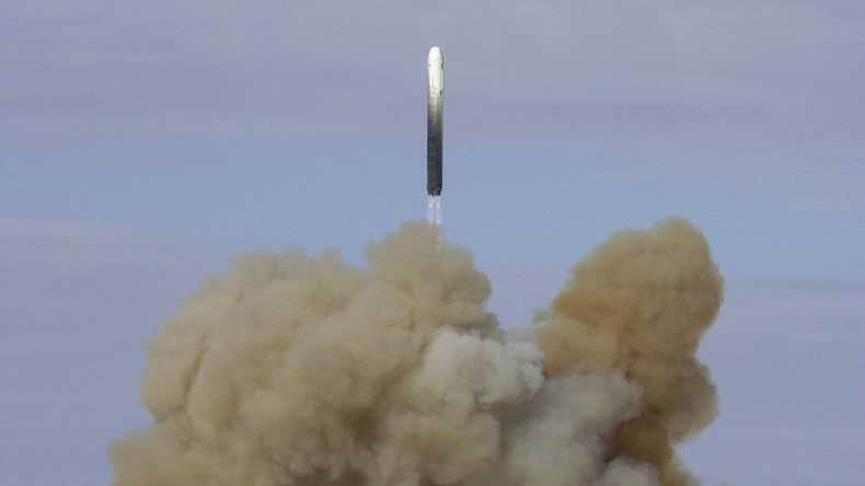 Tên lửa hành trình liên lục địa (ICBM) SS-19 của Nga, được sử dụng để cõng theo Avangard. Ảnh: RT