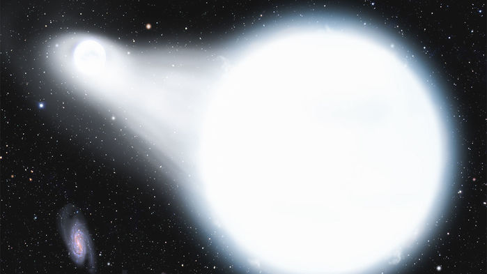 Một ngôi sao lùn trắng di chuyển nhanh có thể là “kẻ sống sót” sau vụ nổ siêu tân tinh. Nguồn: Sciencemag.com
