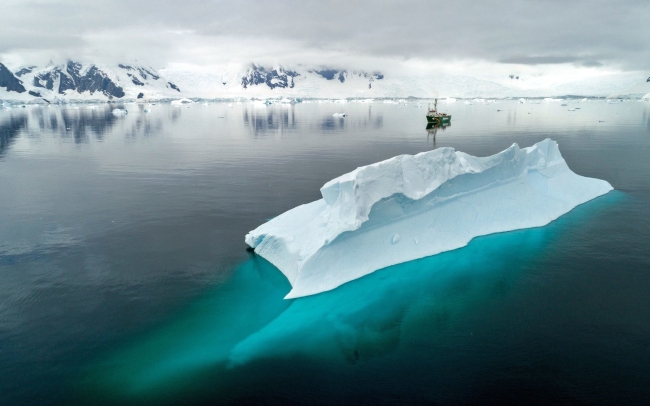Băng tại Nam Cực đang tan nhanh - Ảnh: Internet