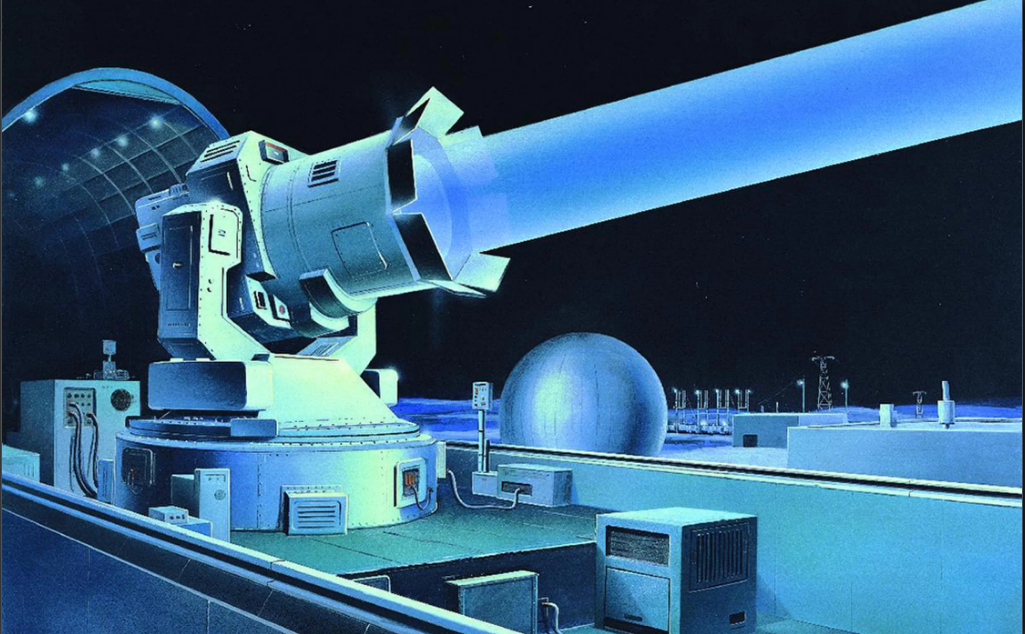 Nhiều thập kỷ trước, Liên Xô đã từng có ý tưởng chế tạo những khẩu pháp laser. Ảnh: Bộ Quốc phòng Mỹ 