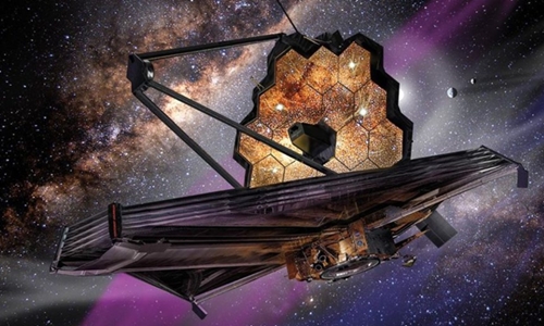 Kính viễn vọng James Webb sẽ hoạt động cách Trái Đất 1,5 triệu km. Ảnh: Healththoroughfare.