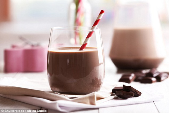 Ca cao sữa hay chocolate sữa sẽ không khiến bạn mập nếu được dùng như một thức uống thể thao - Ảnh: SHUTTERSTOCK
