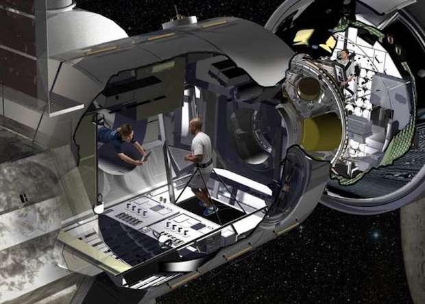 Môđun nhà định cư cho các cuộc thám hiểm vũ trụ - Ảnh: Lockheed Martin